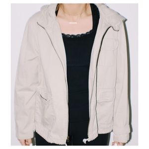 Gap Cream Zip-up